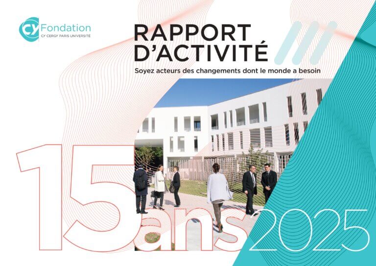 Rapport d'activité de CY Fondation 2025